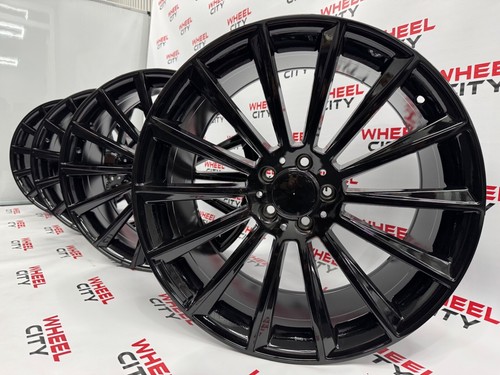 Inch gloss black mercedes - 20",