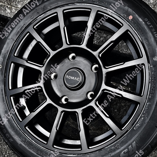 Black stealth alloy wheels - 18",