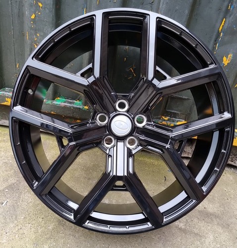 Gloss black defender - x4, 22"