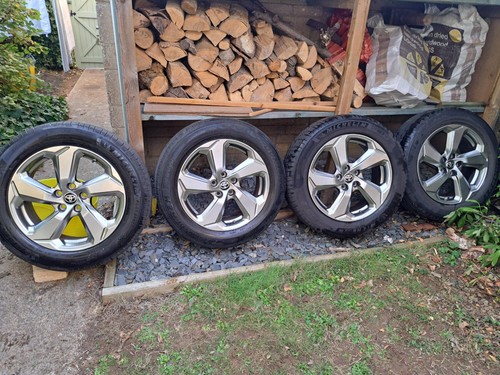 Car wheels with tyres - with,